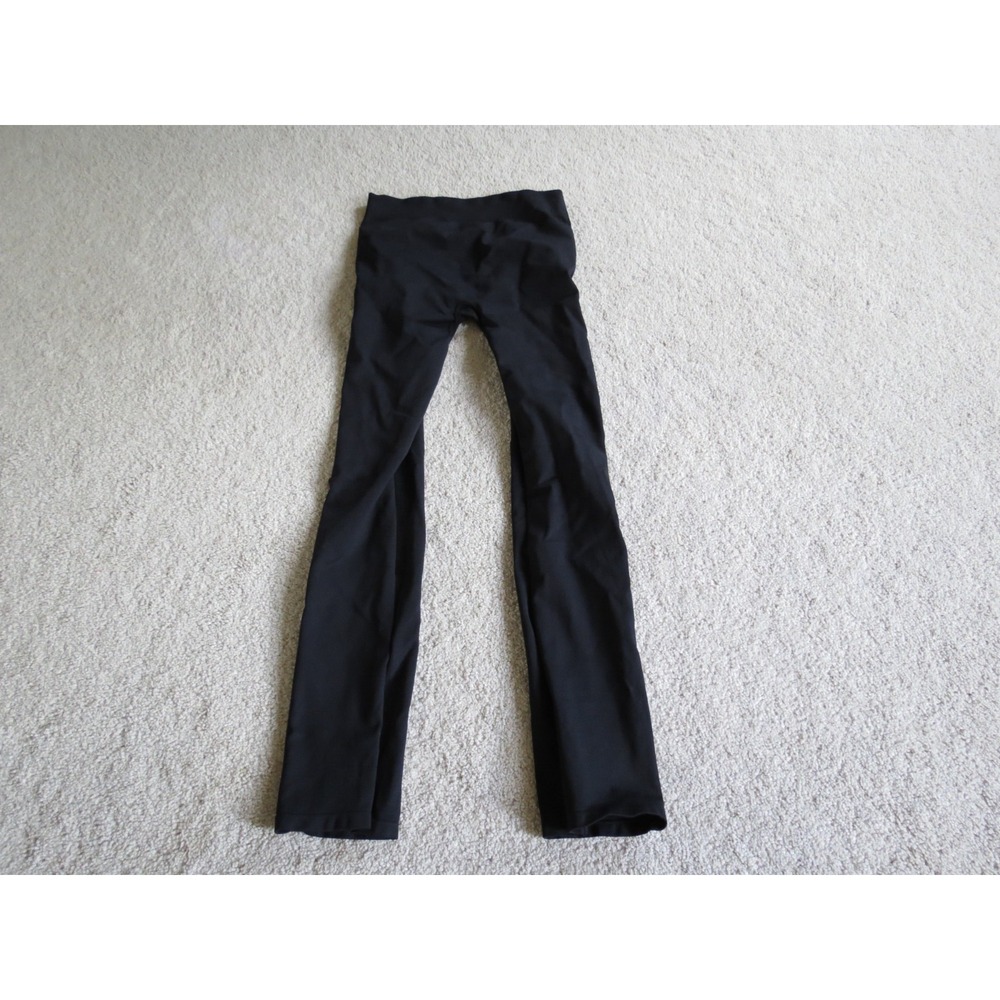 CASS Invisibellas Shapewear Stretch Leggings Black Size L/XL Made in USA